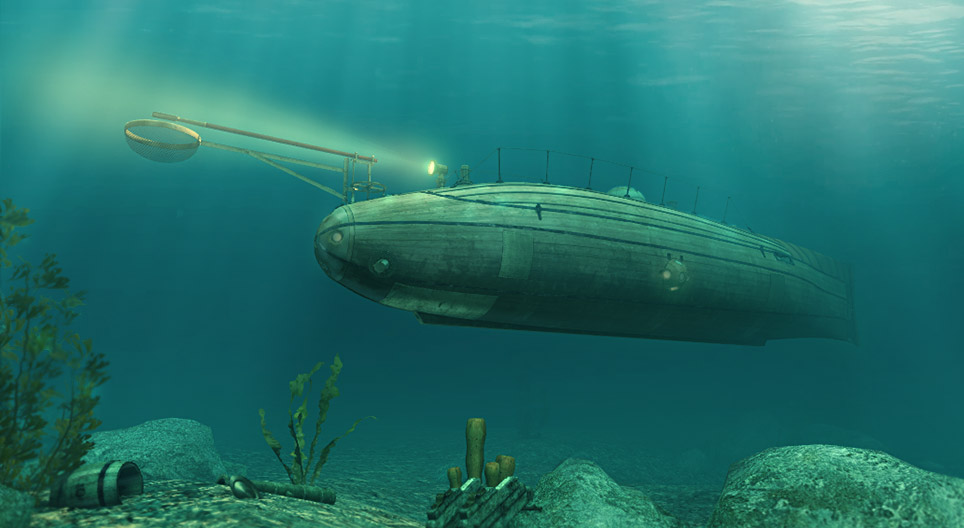 Le sous-marin Ictíneo II