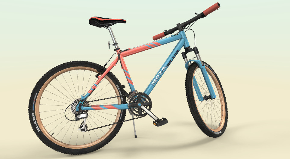 La physique de la bicyclette