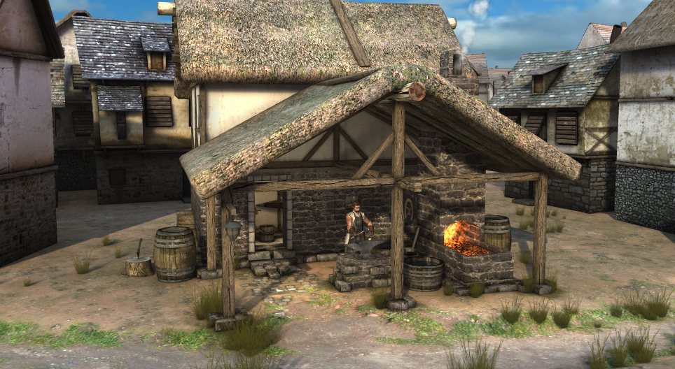 Forge médiévale