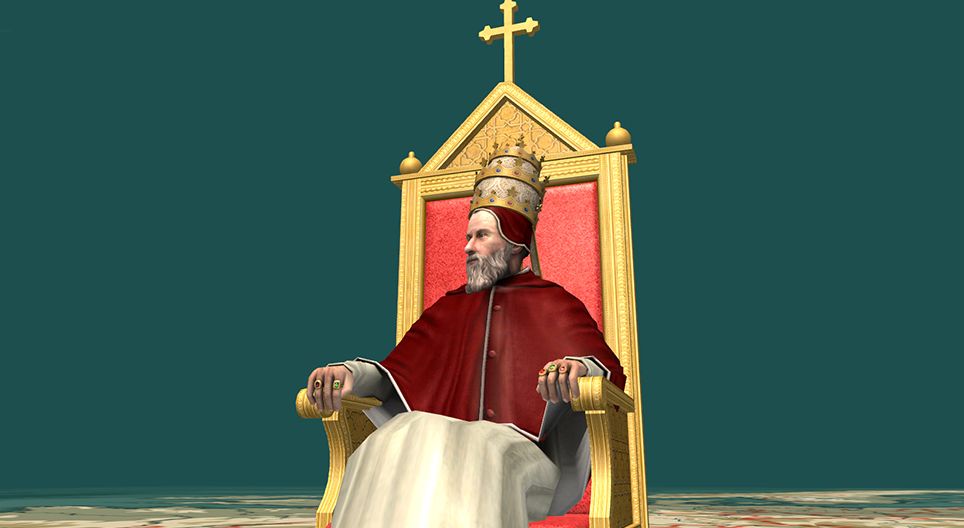 La hiérarchie de l'Église catholique au Moyen Âge (XIe siècle)