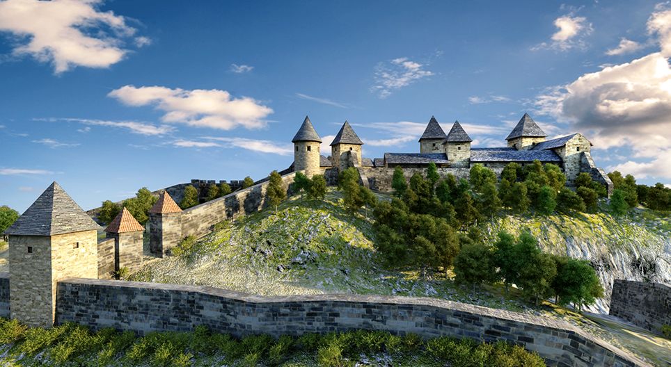 Forteresse de Szigliget (XVIIe sicècle, Hongrie)