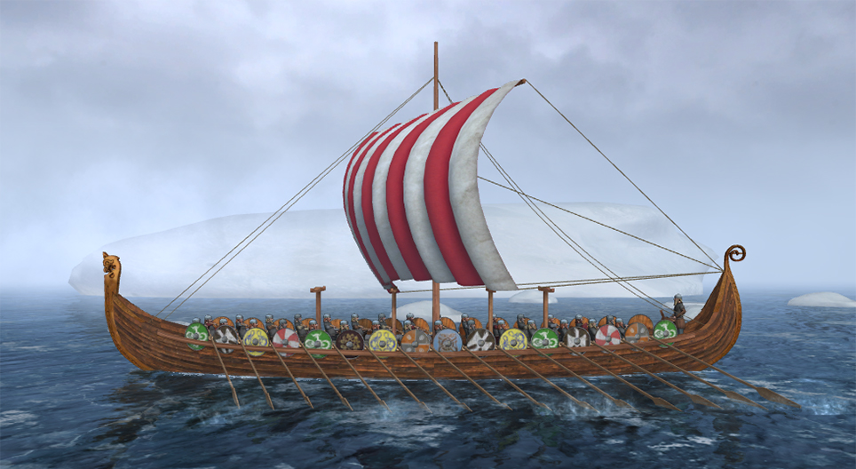 Drakkar viking (Xe siècle)