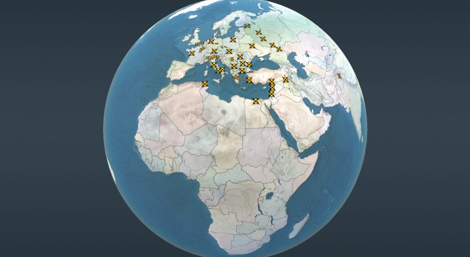 Topographie historique (batailles, histoire universelle)