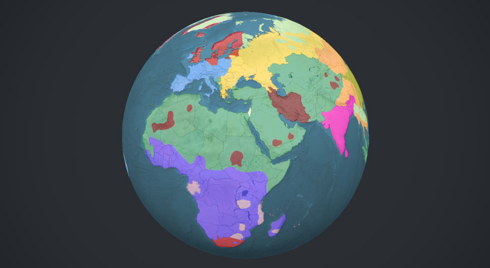 Les religions dans le monde actuel