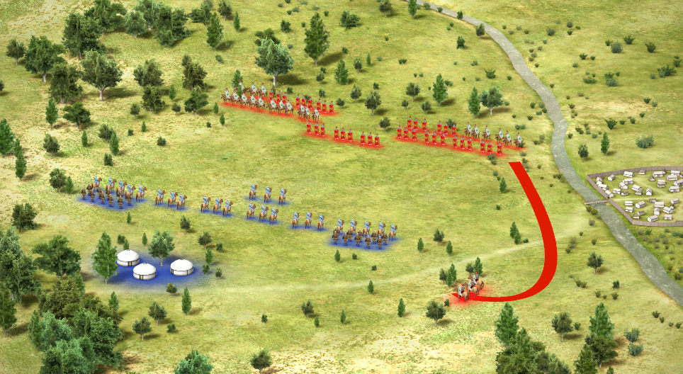 La bataille des champs Catalauniques (451)