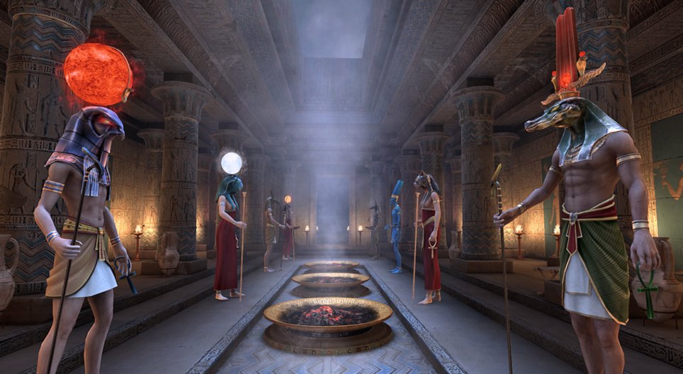 Les divinités de l'Égypte antique