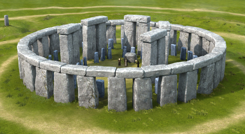 Stonehenge (Grande-Bretagne, âge du bronze)