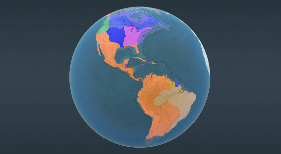 La colonisation européenne de l'Amérique (jusqu'en 1763)
