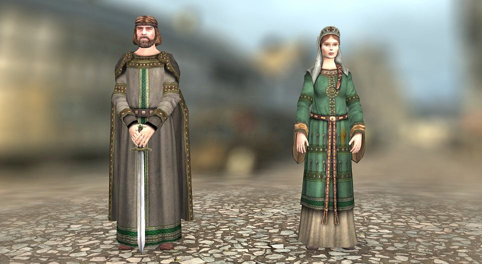 Les vêtements (Europe de l'Ouest, X-XIIe siècle)