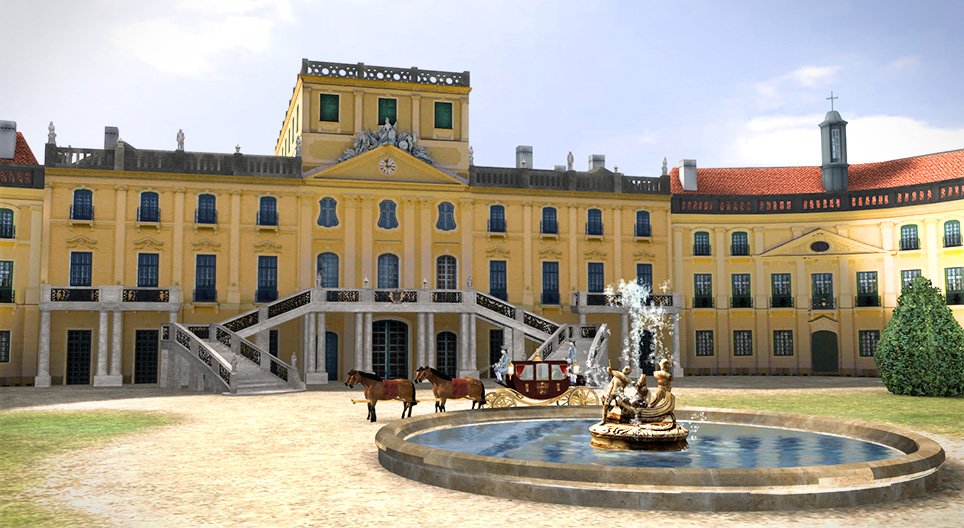 Palais de style Rococo (Fertőd, Hongrie)