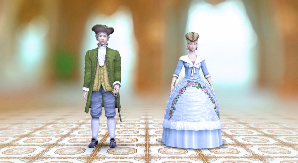 Vêtements (Europe de l'Ouest, XVIIIe siècle)