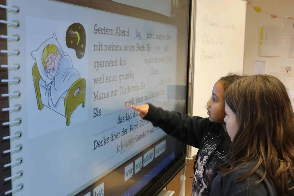 mozaBook at Mittelpunkt Elementary School of Haiger