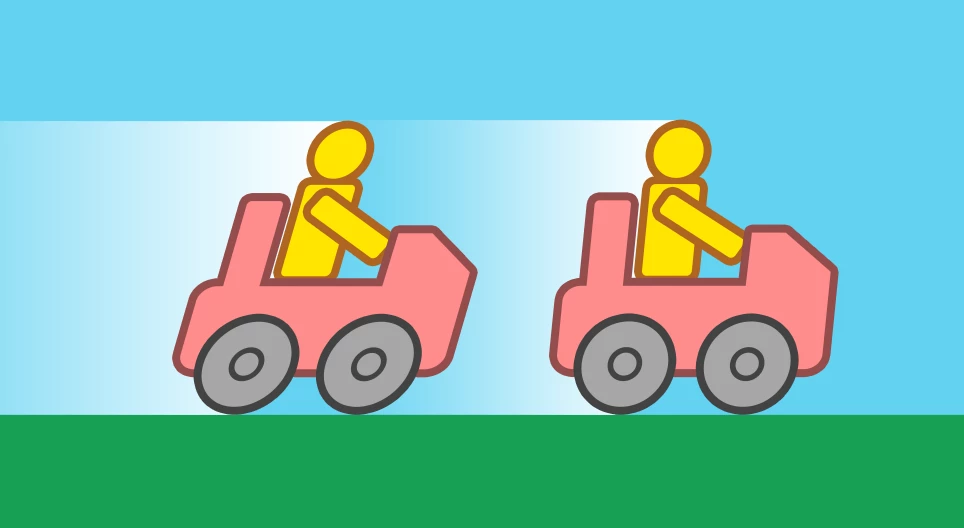 Haladó autóba hátulról belefutnak