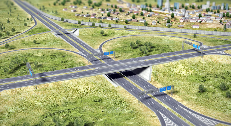 Struttura e costruzione dell'autostrada