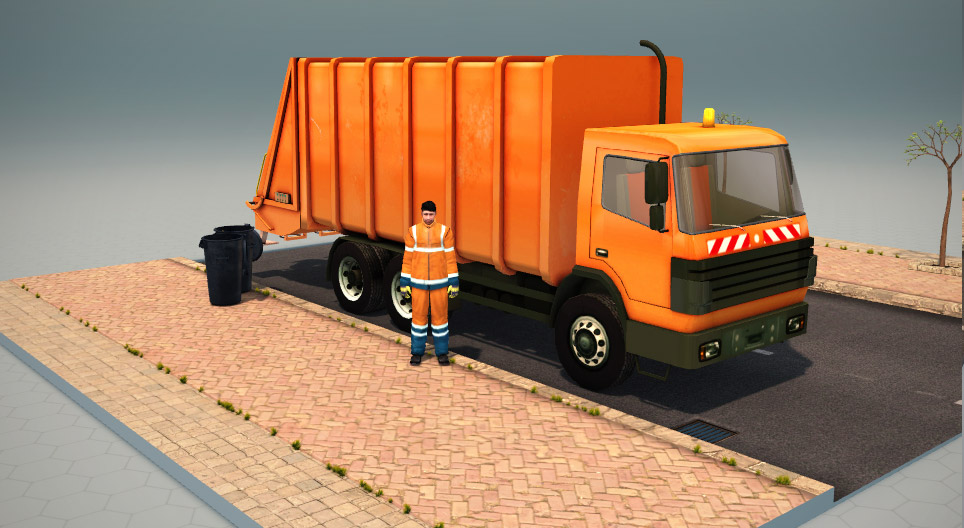 Camion della nettezza urbana