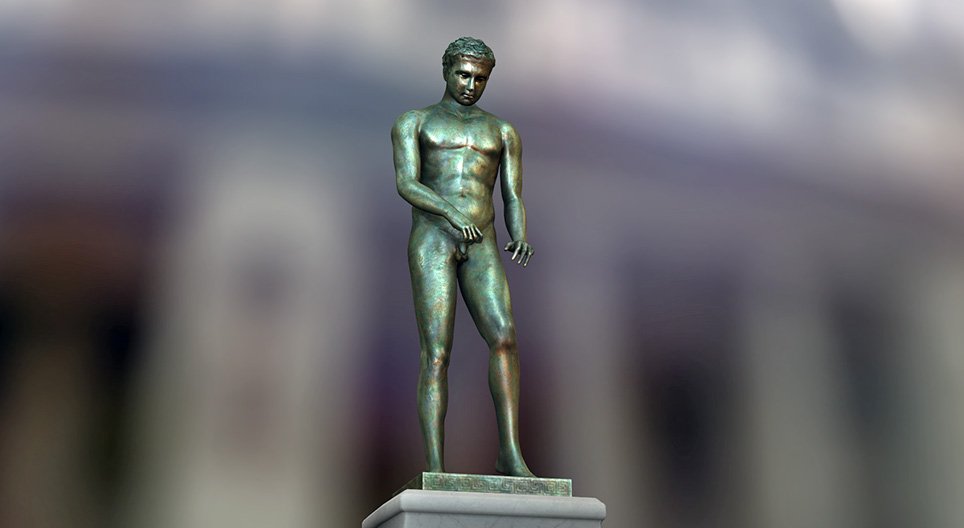 Apoxyomenos croato (Atleta di Lussino)