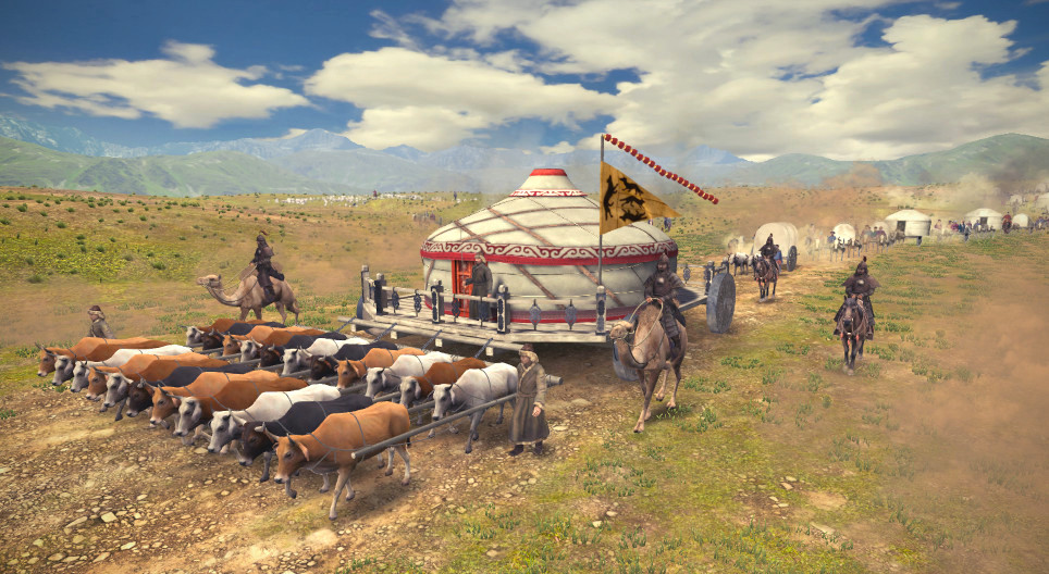 Yurt wagon
