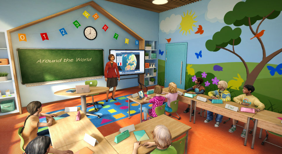 The first days in school