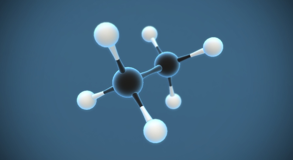 Ethane (C₂H₆)