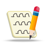 Scrittura a mano - seguire le linee