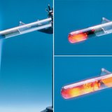 Reactie van ijzerpoeder en zwavel