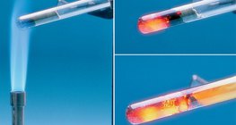 Reaktion von Eisenpulver und Schwefel