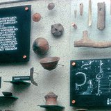 Tentoonstelling van archeologische vondsten
