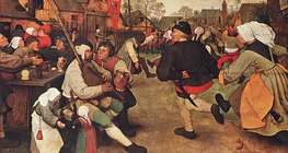 Pierre Brueghel l'Ancien: La Danse des paysans (1567)