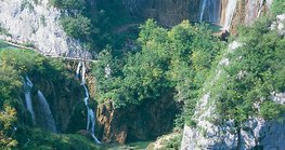 Wasserfälle im Nationalpark Plitvicer Seen, Kroatien