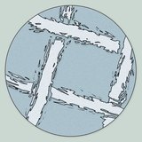 Microscopische weergave van gaas