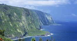 Meeresküste in Hawaii