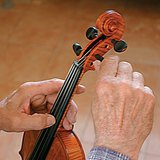 Fabrication de violon - phase 4