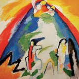 Wassily Kandinsky, Une Montagne (1909, Expressionnisme)