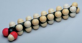Modèle compact de la molécule d'acide stérique