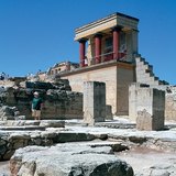 Ruines du palais royal de Crète