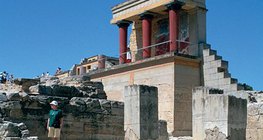 Ruines du palais royal de Crète