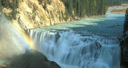 Rapides du cours d'eau Columbia