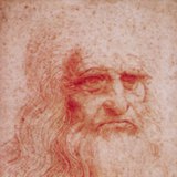 Leonardo da Vinci: Zelfportret (rond 1512, Renaissance)