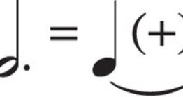 Tondauer der punktierten Halbnote