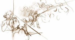 Feuer kann gefährlich sein