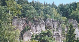 Les roches de grès du Bassin de Bohême du Nord