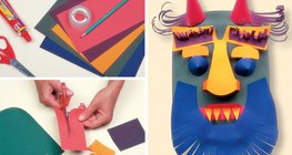 Wir basteln eine Maske