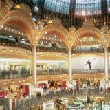 De beroemde Galeries Lafayette in Parijs