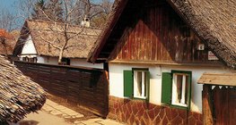 Maison à toit de chaume