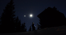 Conjonction de la Lune et de Vénus