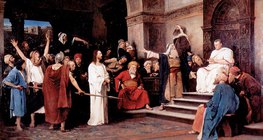 Mihály Munkácsy: Le Christ devant Ponce Pilate (1881)