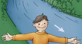 Auf welcher Seite des Flusses stehen wir?