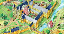 Gebäudekomplex des Klosters