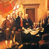 L'adoption de la Déclaration d'Indépendance des Etats-Unis