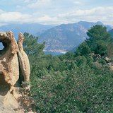 Mooi landschap van Corsica
